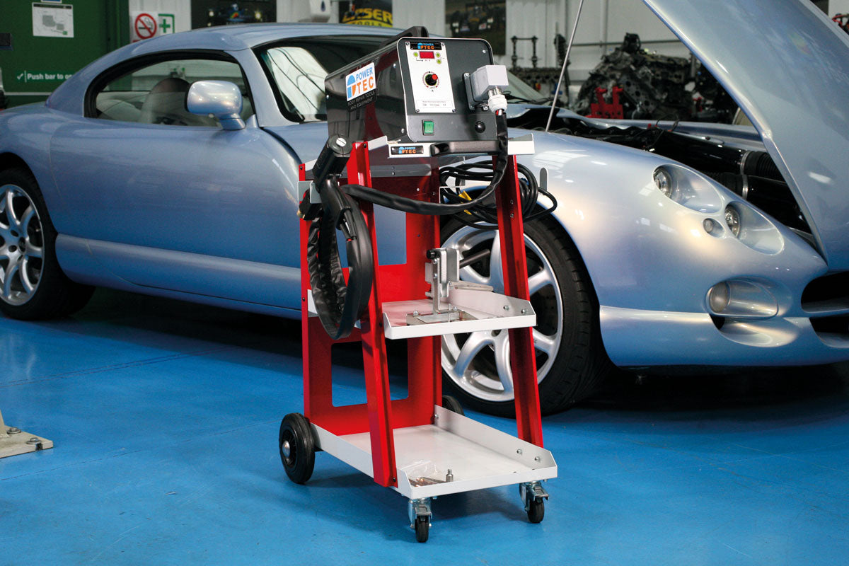 PowerTec Aluminium Welder & Trolley (92592)