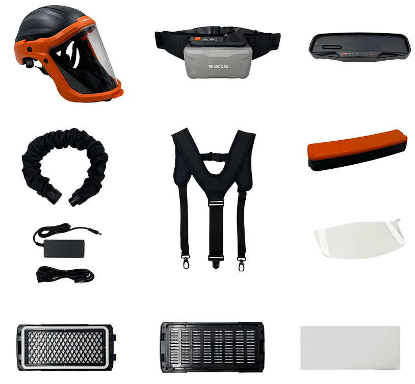 Walcom NEW Pro Airfed Mask Full Kit