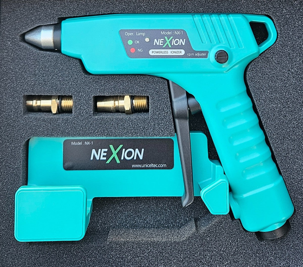 NeXioN Ionizing Fully Pneumatic Anti Static Gun NX-1 – YOUR REFINISH