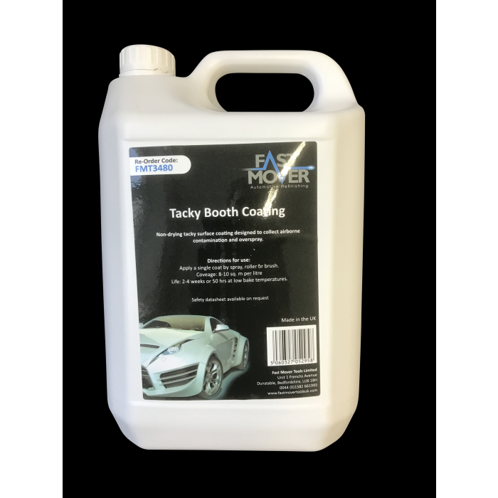 FMT3480 Tacky Booth Coating 5L