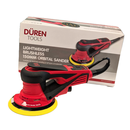 FMT 150mm 240v Electric Palm Sander with 5mm Orbit