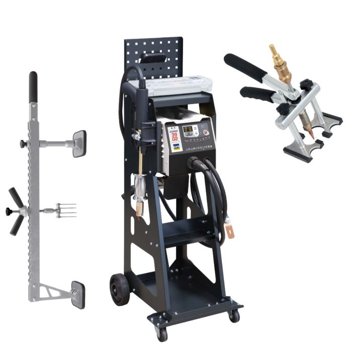 GYSPOT 39.02 MEGA KIT WITH D.A LEVELLING BAR, MANULINER & TROLLEY