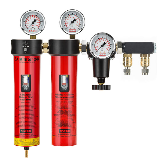SATA filter 244 double-stage sintered filter/fine filter, pressure regulator
