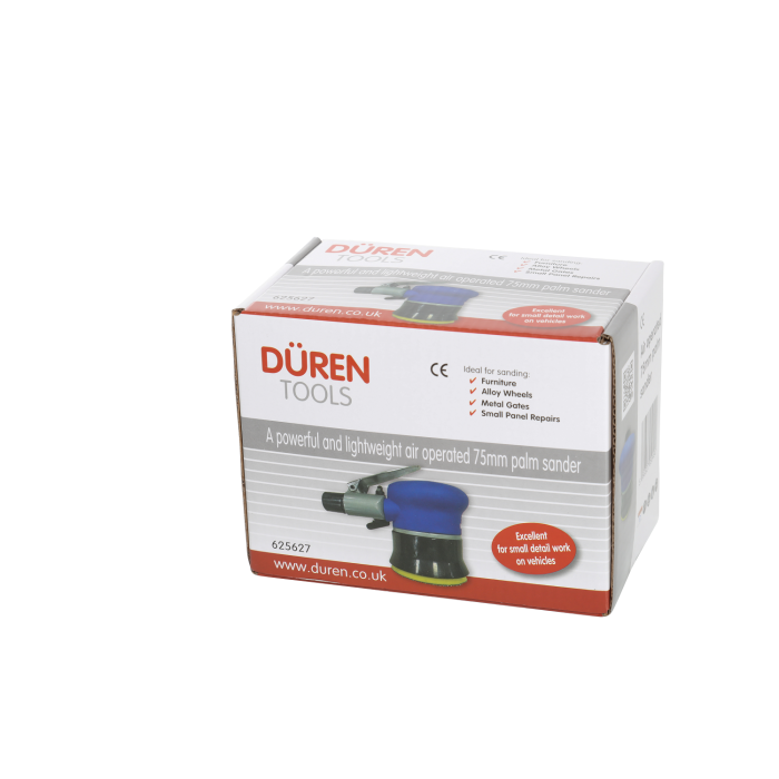 FMT Duren 625627 75mm Air Operated Palm Sander
