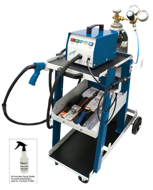 PowerTec Nitrogen Plastic Repair Kit with Hot Stapler (92446)