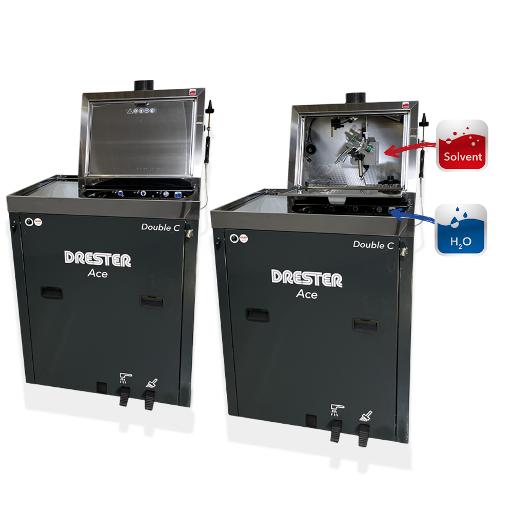 Drester RDG2C Ace Double Combo Solv/Water Gun Wash Machine
