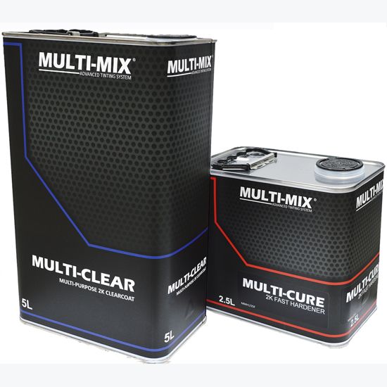 Multi Mix Multi Purpose 2K MS Clearcoat Kit 7.5L
