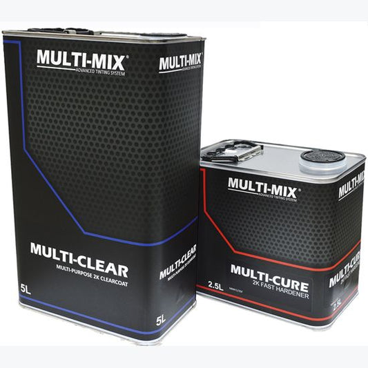 Multi Mix Multi Purpose 2K MS Clearcoat Kit 7.5L