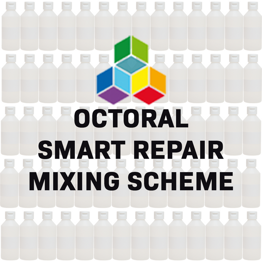 Octoral EcoBase Waterbased Basecoat Mini SMART Scheme 250ml (100ml special colours)