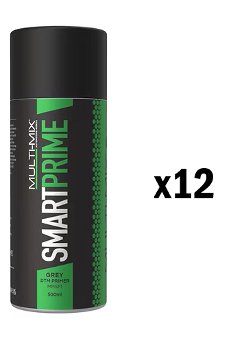 Multi Mix SMART PRIME DTM High Build Primer 500ml Aerosol BULK DEALS
