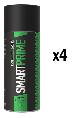 Multi Mix SMART PRIME DTM High Build Primer 500ml Aerosol BULK DEALS