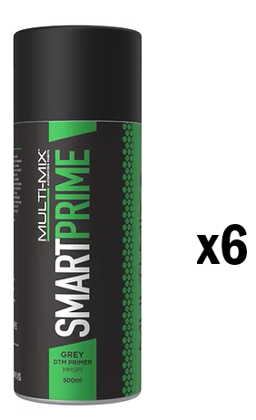 Multi Mix SMART PRIME DTM High Build Primer 500ml Aerosol BULK DEALS
