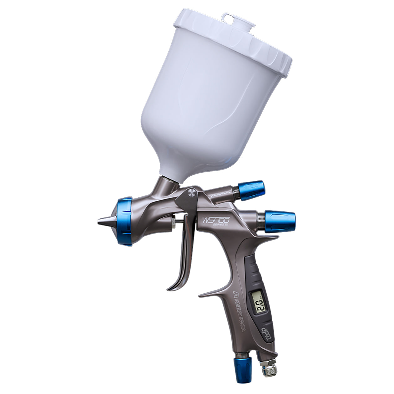 NEW Anest Iwata WS400 Base OBS Series 2.1 Digital Spray Gun