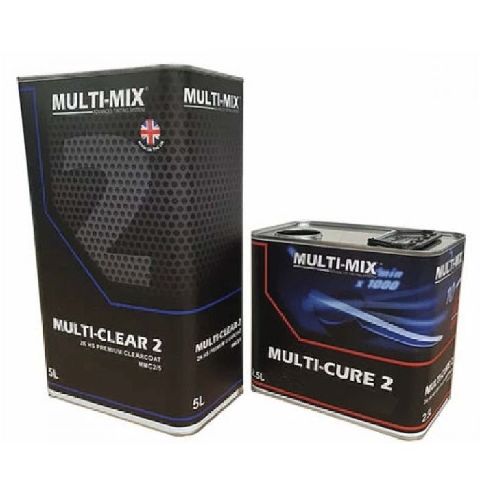 Multi Mix Multi Clear 2 HS Clearcoat Kit 7.5L