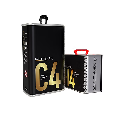 مجموعة طلاء الأكريليك الشفاف Multi Mix C4 UHS سعة 7.5 لتر
