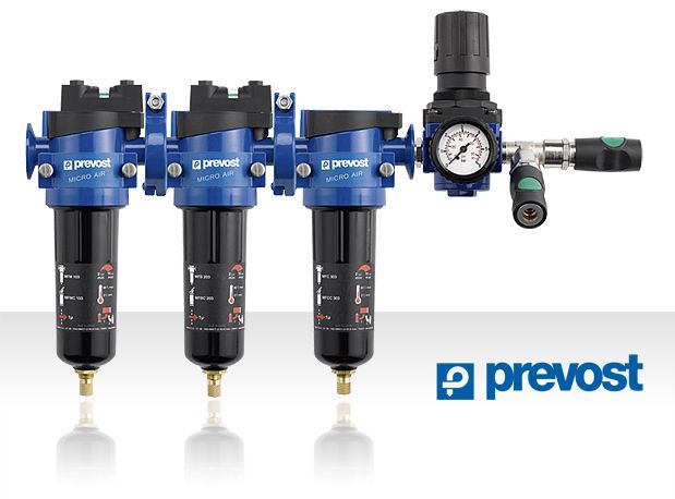 PREVOST MBCR12ES Triple Stage Submicron Filter Assembly